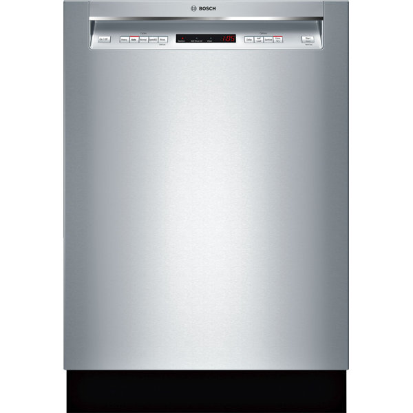 Bosch 300 Series 24" 44 Decibel dBA Stainless Steel BuiltIn Dishwasher